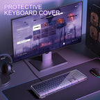 Redragon K556 Desing Wish Keyboard Cover, Water Resistant Half-Covered Acrylic - Image 7