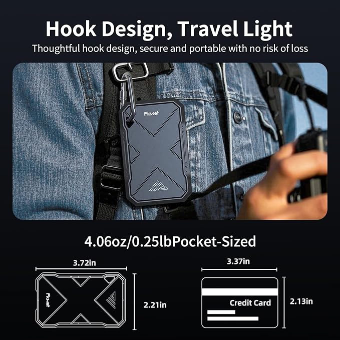 2TB Portable SSD, USB 3.2 Gen2 USB-C, IP68 Water & Dust Resistant, Shockproof - Image 5