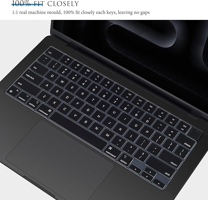 Keyboard Cover for 2024 2023 2022 2021 MacBook Pro 14 inch M4 M3 M2 M1 Pro/Max - Image 2