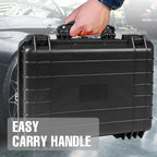 18x 13.8x 8 Inch Hard Case, Portable Weather Waterproof Protective Camera Case - Image 6