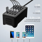 20-Port Desktop USB Charging Station - 100W Multi-Function Smart Charger - Image 6