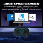 USB Small Computer Speaker Bar, USB Mini Computer Speakers, Laptop Speaker - Image 7