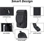 2 Packs Large Smartphone Pouch, Phone Pouch, Cell Phone Holster, Tactical - Image 4