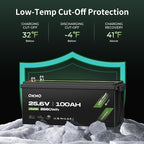 OKMO 24V 100Ah LiFePO4 Lithium Battery - Image 3