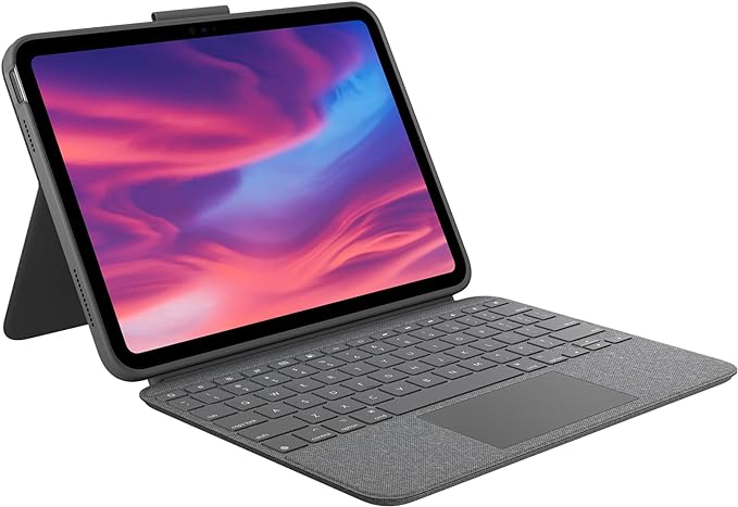 Logitech Combo Touch iPad 10th Gen Case, Detachable Keyboard, Large Precision by Logitech