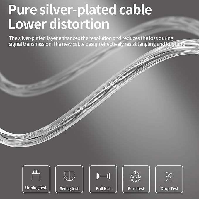 KZ ZSN PRO X IEM Earphones Dual Driver in Ear Monitor 1BA 1DD Wired Earphones - Image 6