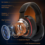 2.4GHz Wireless Gaming Headset for PS5, PS4 Fortnite & Call of Duty/FPS Gamers - Image 3
