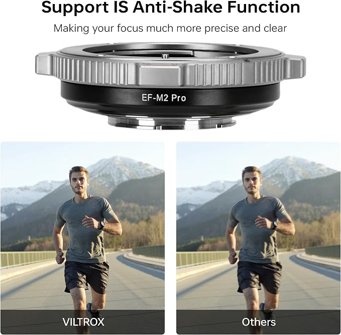 VILTROX EF-M2 Pro Lens Mount Adapter Auto Focus 0.71x Reducer Speed Booster - Image 5