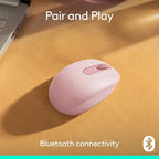 Logitech M196 Bluetooth Wireless Mouse, Compact and Portable Mouse - Image 2