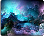 Rainbow Cloud Mouse Pad, Modern Pretty Space Gaming Mouse Mat by EASTSMOOTH