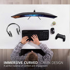 ViewSonic VX2718-PC-MHD 27 Inch Curved 1080p 1ms 180Hz Gaming Monitor - Image 3