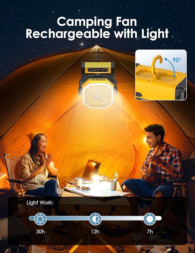 Battery Powered Fan - Image 4