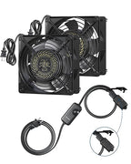 DEWENWILS 120V AC Muffin Fan, 120mm×38mm Exhaust Fan, Waterproof Case Cooling by DEWENWILS