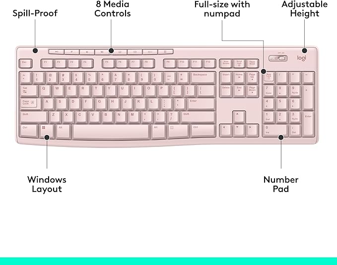 Logitech K270 Wireless Keyboard - Image 6