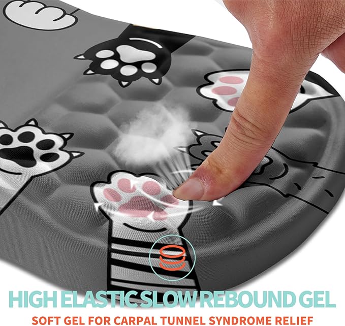 Ergonomic Mouse Pad Wrist Support - Image 2