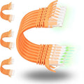 Rapink Patch Cables Cat6 0.5ft, Ethernet Patch Cable 10G Support, Cat 6 Patch by Rapink