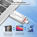 3.0 USB C Flash Drive, USB-A & Type-C OTG Thumb Stick, Dual Memory Sticks - Image 4