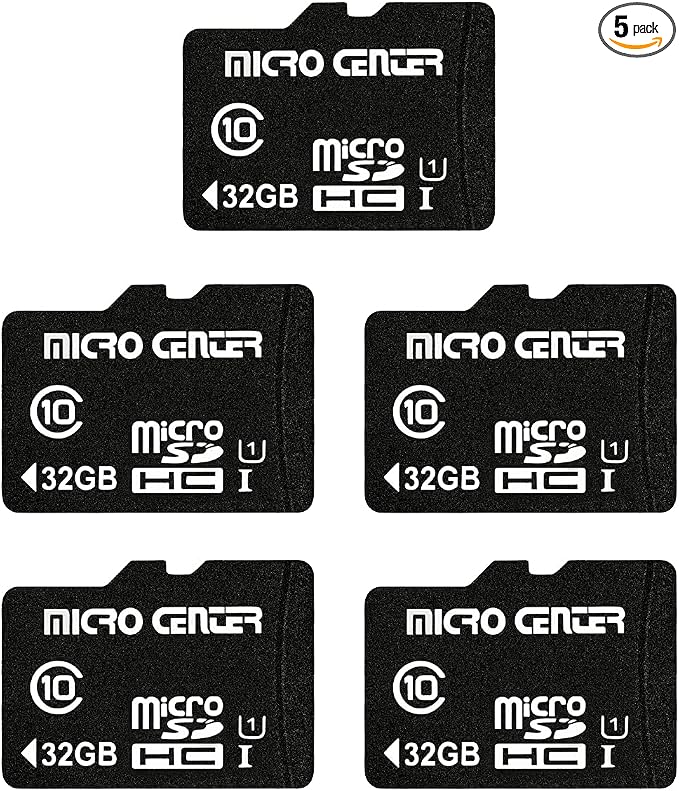 Micro Center 32GB Class 10 MicroSDHC Flash Memory Card by MICROCENTER