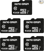 Micro Center 32GB Class 10 MicroSDHC Flash Memory Card by MICROCENTER