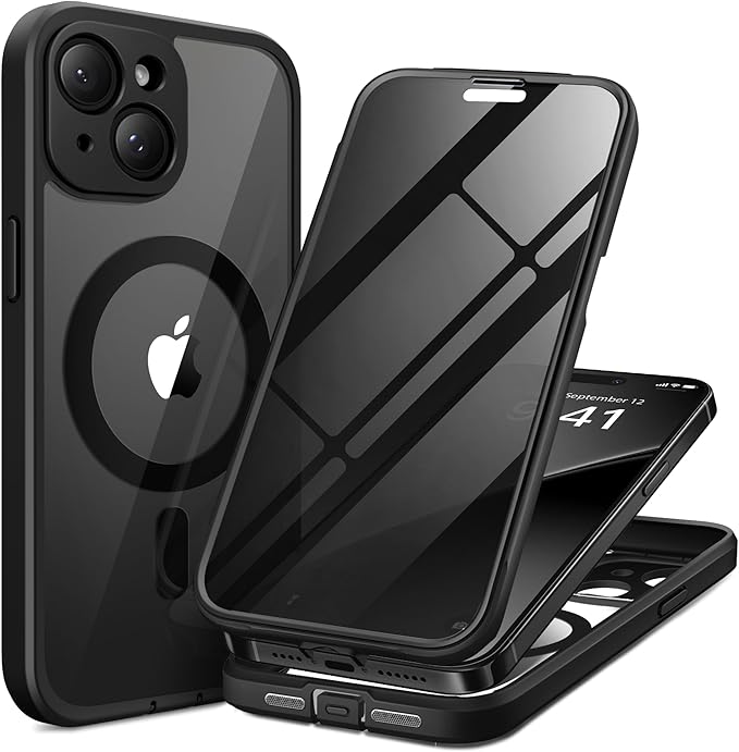 Magnetic for iPhone 15 Case, Compatible by TIESZEN