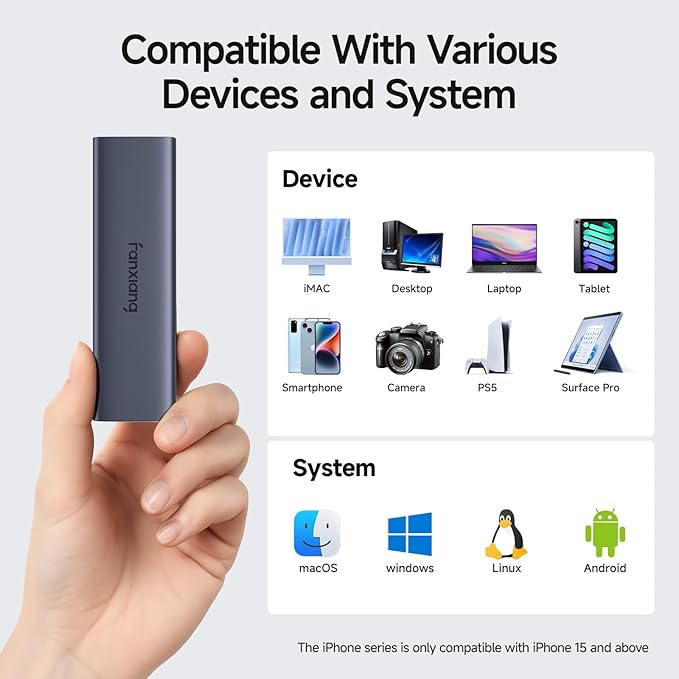 fanxiang 500GB External SSD - Image 7