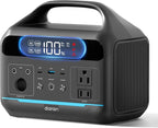 DARAN Portable Power Station 600W - 288Wh Solar Generator LiFePO4 Battery by DARAN