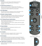 for Sony Camera Rechargeable Shutter Release, AODELAN Wireless Remote Control - Image 7
