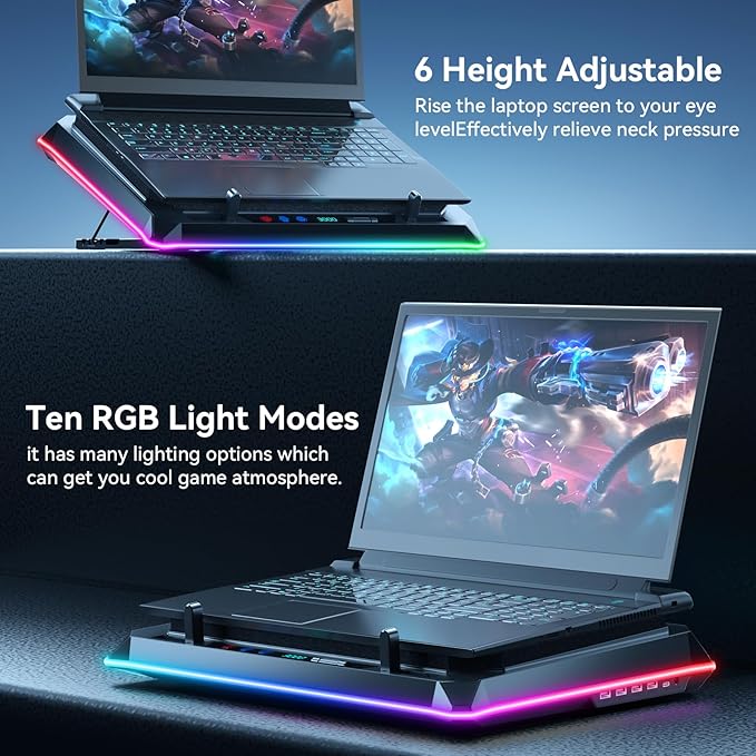 ICE COOREL Gaming Laptop Cooling Pad - Image 4