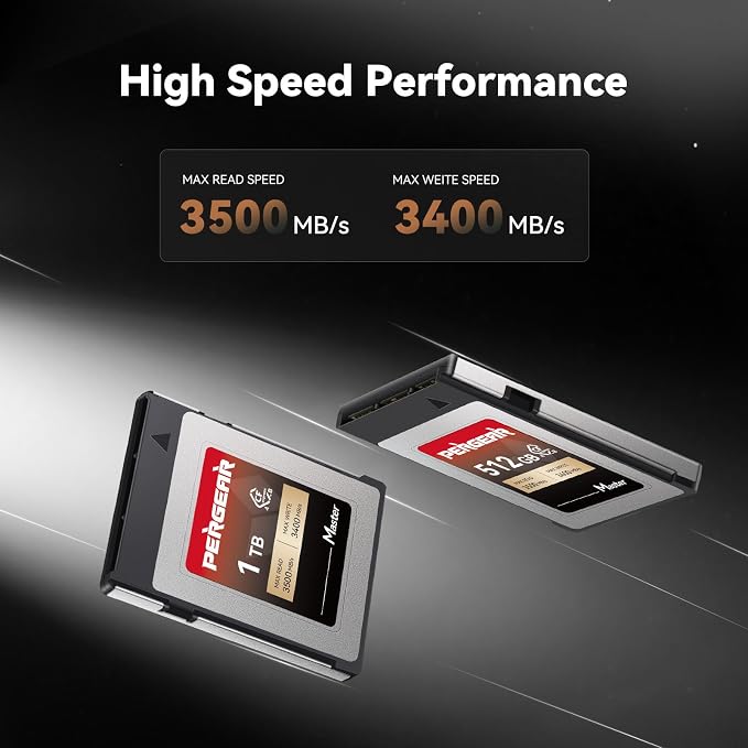 PERGEAR 1TB Cfexpress 4.0 Type B Memory Card, 3500MB/s Write Speed & 3400MB/s - Image 5