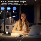 Desk Lamp with 4-Port Charging Station, 5 Color Modes & Adjustable Brightness - Image 4