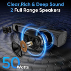 Sound Bar for Smart TV, Bass Boost and Crisp Vocals, Optical/AUX/Wall Mount - Image 3