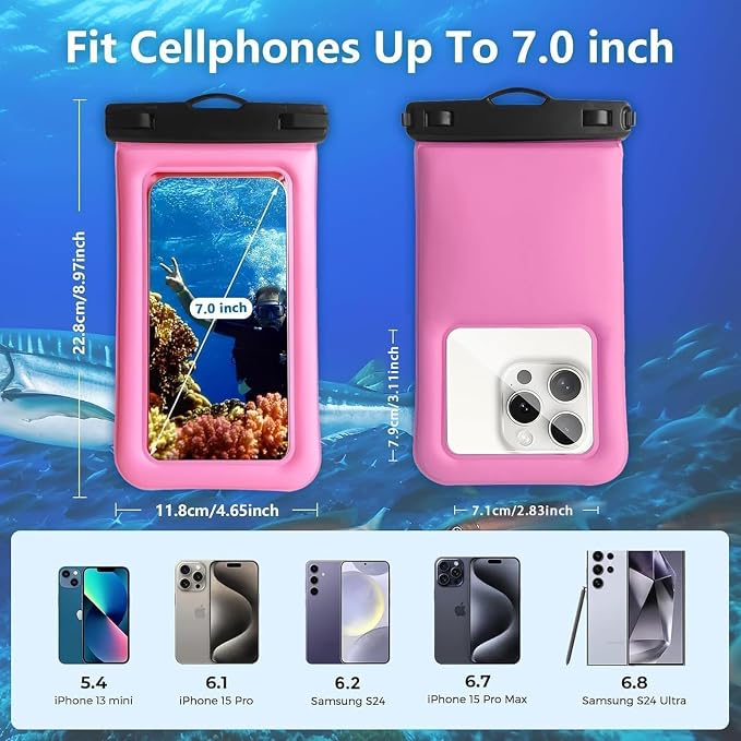 Floatable Waterproof Phone Pouch/Case - Image 3
