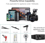 Xijia 1500W Pure Sine Wave LCD-Display Solar Power DC 12V Inverter AC 120V 60HZ - Image 8