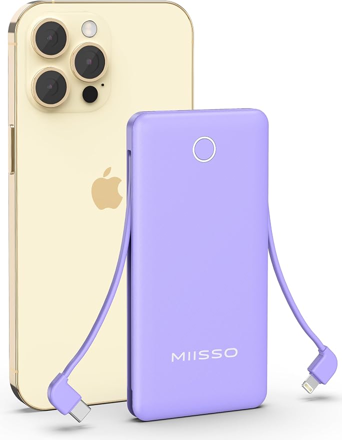 miisso 10000mAh Slim Portable Charger by MIISSO