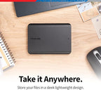 Toshiba Canvio Basics 1TB Portable External Hard Drive USB 3.0 - Image 4
