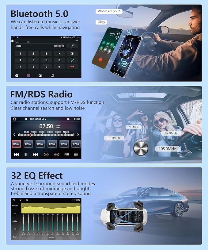 8core 4G+64G Car Radio for Toyota Camry 2006-2011 Support Canbus Original JBL - Image 4