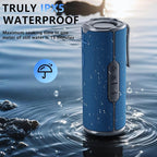 COOPERS Portable Bluetooth Speaker, Wireless Bluetooth Speaker, IPX5 Waterproof - Image 2