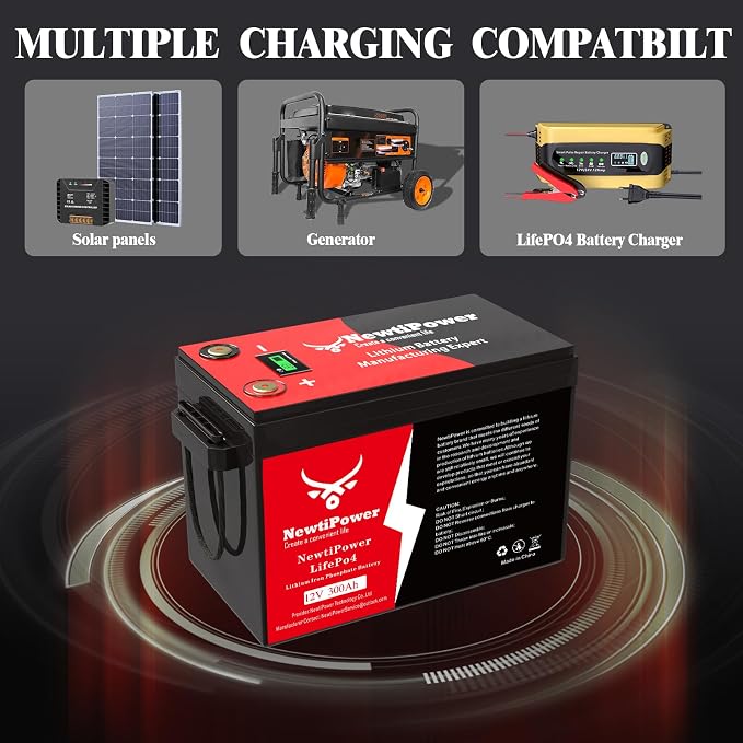12V 300Ah Golf Cart Lithium LiFePO4 Battery - Image 5