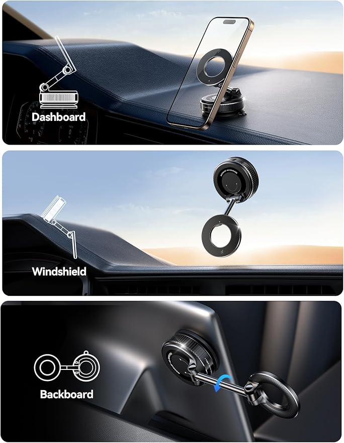 JOYROOM Vacuum Magnetic Phone Holder - Image 2