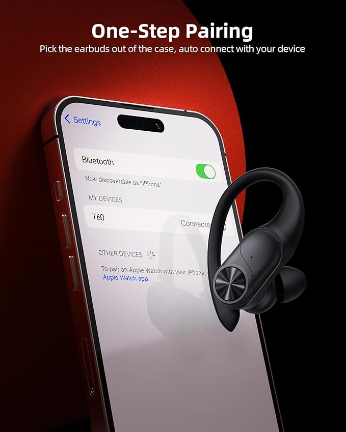 PocBuds Bluetooth Headphones Wireless Earbuds 80hrs Playtime Wireless Charging - Image 4