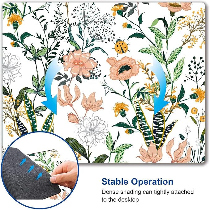 Mouse Pad, Premium-Textured Mouse Mat, Non-Slip Rubber Base Mousepad - Image 6