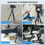 SIRUI AM-223L Carbon Fiber Mini Tabletop Tripod Kit, Compact Lightweight - Image 7