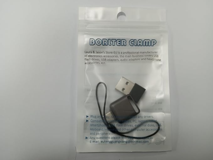 Micro SD Card Reader, BORLTER CLAMP TF Card Reader USB C 3.0 to TF/Micro SD - Image 8