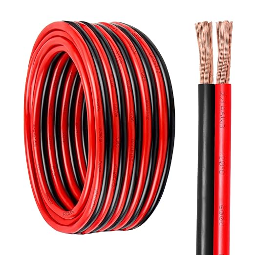 14 Gauge Wire 2 Conductors Copper Wire, 14 AWG Battery Cable Oxygen Free Copper by SimpleandPractical