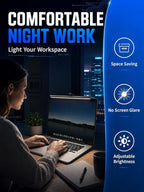 Laptop Monitor Light Bar, USB e-Reading LED Task Lamp, 3 Adjustable Color - Image 5