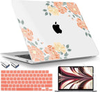 TWOLSKOO Compatible with M4 MacBook Air 13.6 inch Case 2025-2022 Release M4 by TWOLSKOO