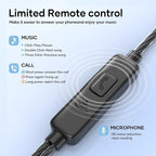 Wired Earbuds with Microphone 5 Pack, in-Ear Headphones with Heavy Bass - Image 5