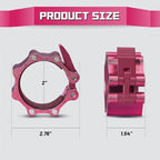 RitFit 2-Inch Magnetic Barbell Collars Locking Clamps - Image 3