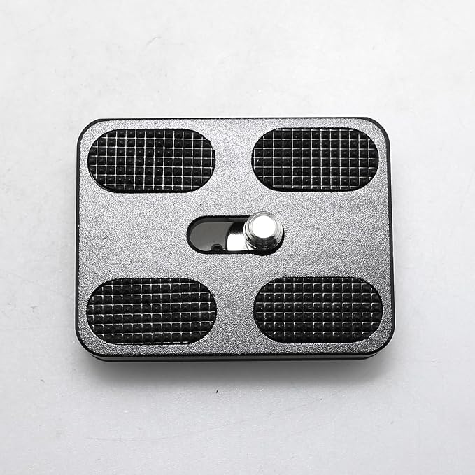 Maxmoral 2PCS 38x50mm Black Universal Metal Quick Release Plate - Image 3