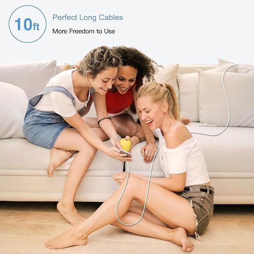 10FT iPhone 15/16/16E Woven USB C Cable - Image 6